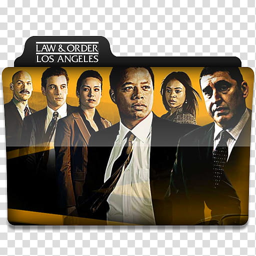 Mac TV Series Folders K L, Law & Order Los Angeles poster transparent background PNG clipart