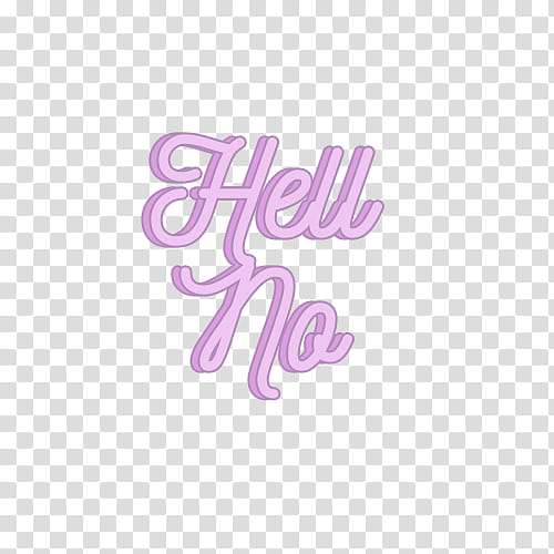 Text s, Hell No text art transparent background PNG clipart