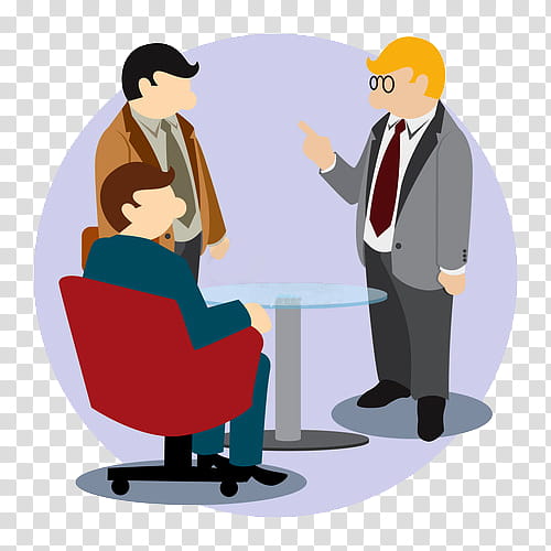 Conversation Male, Drawing, Animation, Discussion, Cartoon, Communication, Sitting, Business transparent background PNG clipart