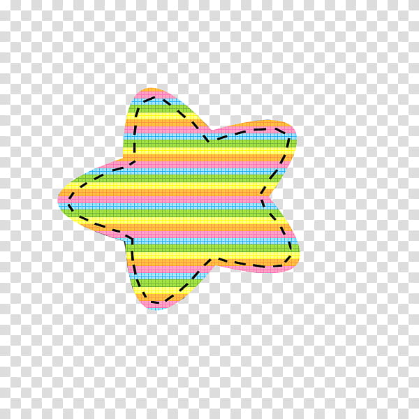 multicolored striped star art transparent background PNG clipart