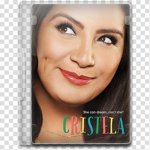 TV Show Icon Mega , Cristela, rectangular folder case with Cristela poster illustration transparent background PNG clipart