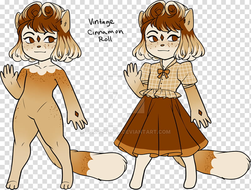 [OPEN] Vintage Cinnamon Roll Sia Adopt transparent background PNG clipart