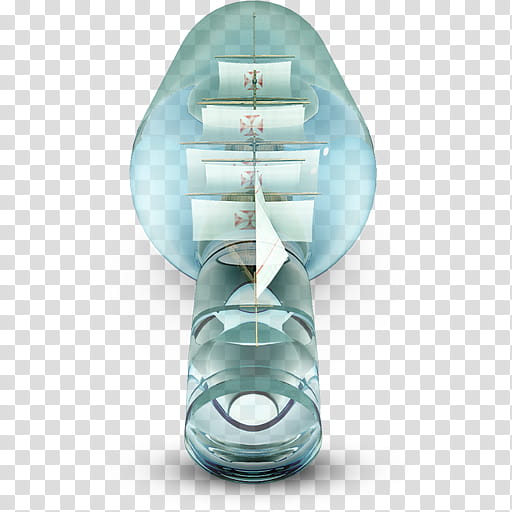 The Lovely Bones icons set, impossible bottle illustration transparent background PNG clipart