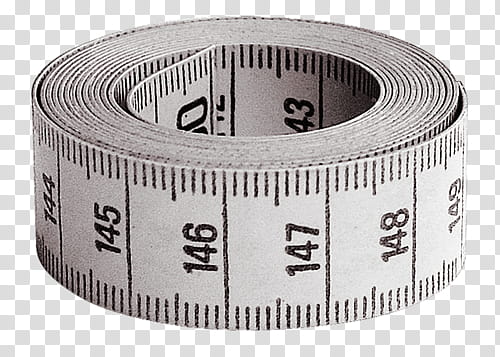 white measuring tape transparent background PNG clipart