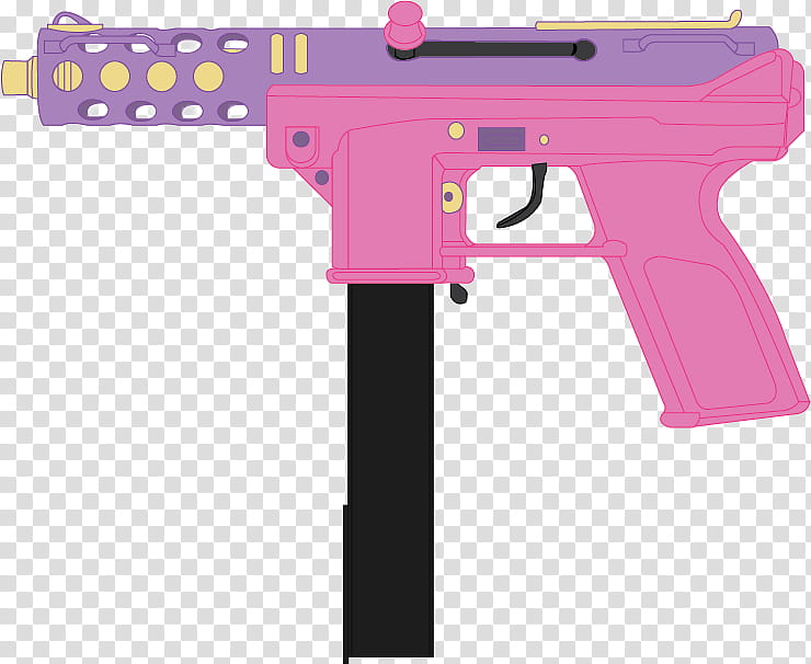 Skyla&#;s TEC- submachine gun transparent background PNG clipart