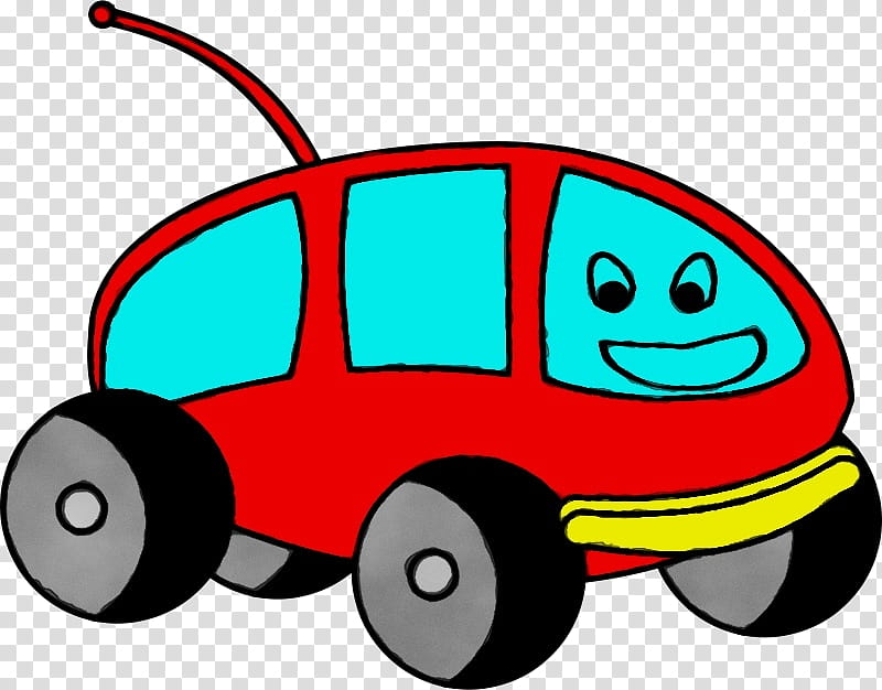 Baby Toys, Watercolor, Paint, Wet Ink, Car, Van, Cartoon, Suzuki Carry transparent background PNG clipart