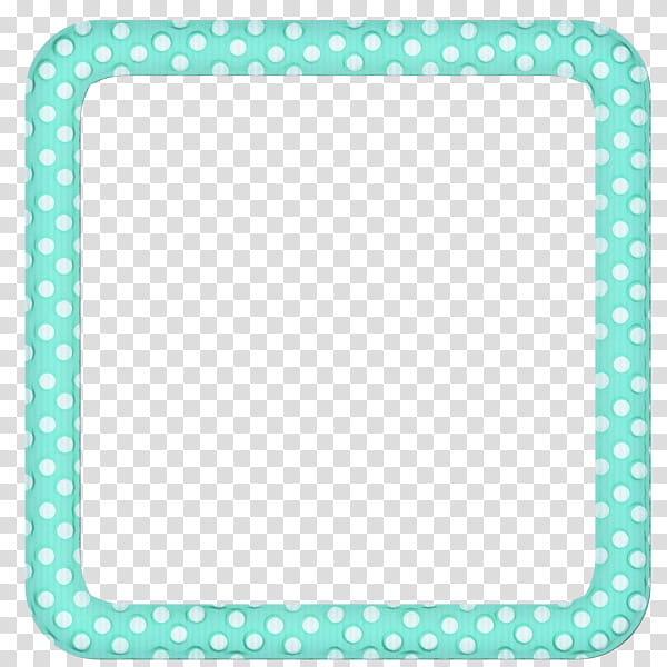 Background Blue Frame, Frames, Dotted, Film Frame, Polka, Aqua, Teal, Turquoise transparent background PNG clipart