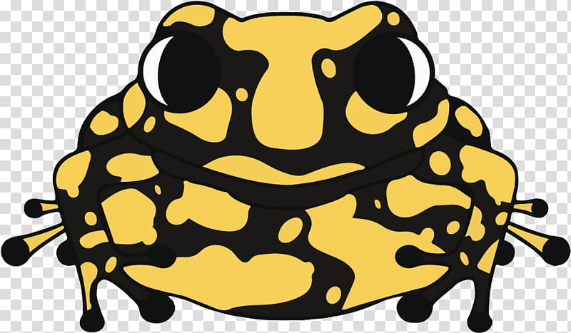 Frog, Toad, Text, Yellow, Logo, Character, True Frog, Bufo transparent background PNG clipart