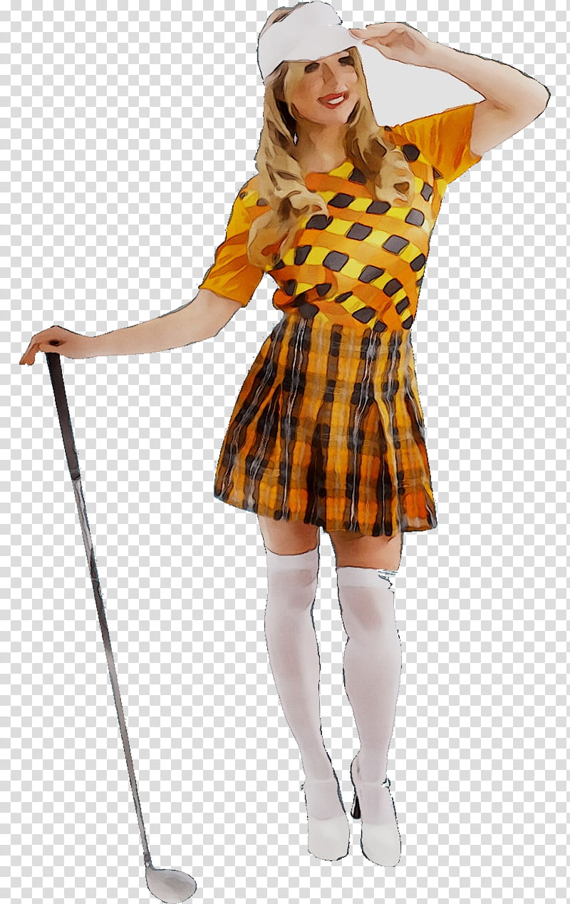 Costume Clothing, Tartan, Headgear, Yellow, Plaid, Charwoman, Sleeve transparent background PNG clipart