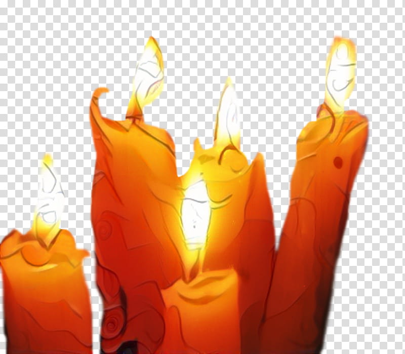 Fire Flame, Lighting, Computer, Orange, Candle, Vegetarian Food transparent background PNG clipart