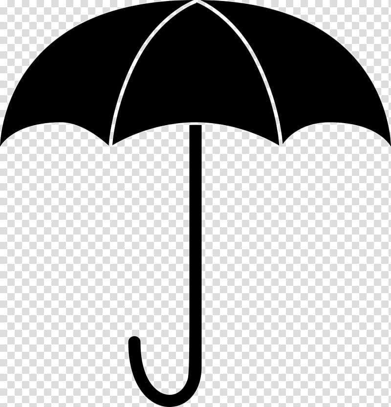 Umbrella, Rain, Clothing, Clothing Accessories, Top, Fashion, Black, Black And White transparent background PNG clipart