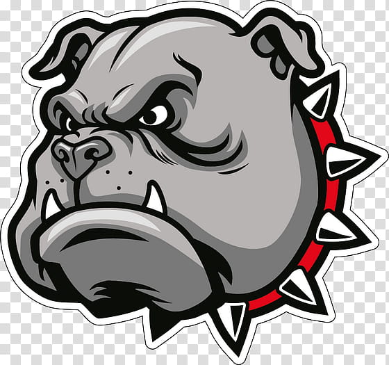 Bulldog Drawing, Bulldog, Mascot, Cartoon, Black, Head, Snout, Logo transparent background PNG clipart