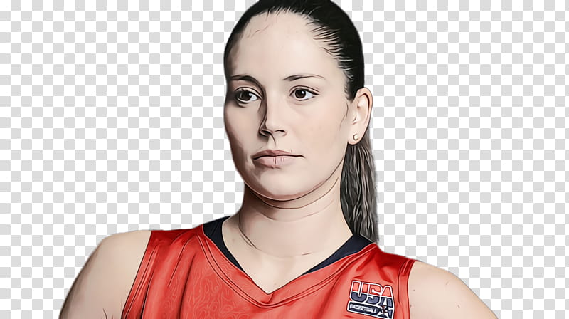 Sue Bird, Basketball, Shoulder, Face, Hair, Chin, Forehead, Skin transparent background PNG clipart