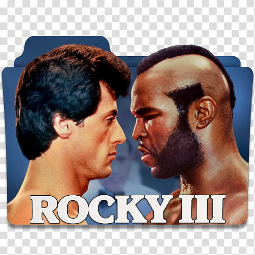 Rocky Collection Folder Icon, Rocky III () transparent background PNG clipart