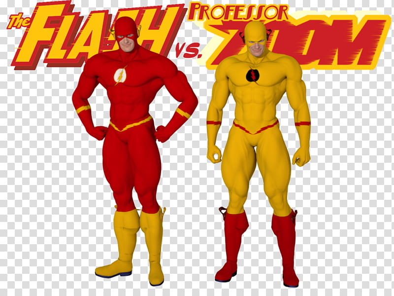Flash and Prof Zoom Genesis Super Suit transparent background PNG clipart