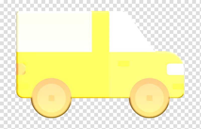 Cargo truck icon Transport icon Car icon, Yellow, Vehicle, Line, School Bus, Circle, City Car transparent background PNG clipart
