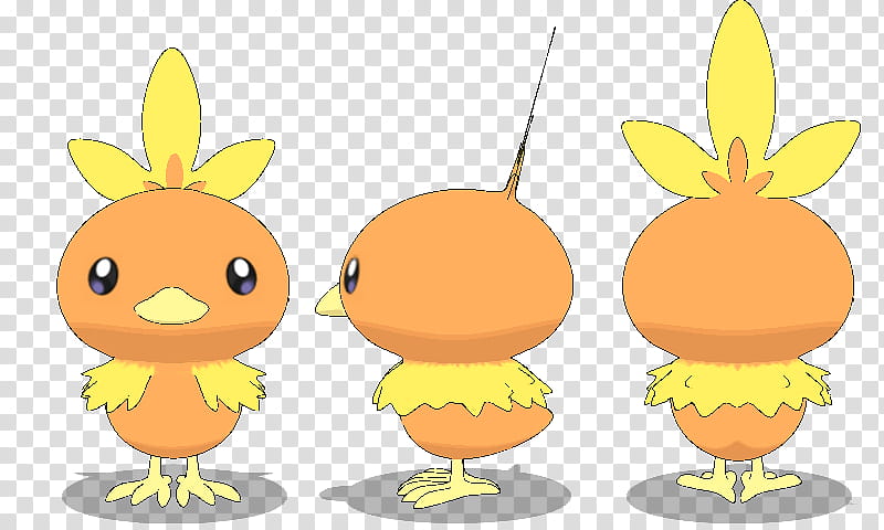 Torchic, Omega Ruby/Alpha Sapphire Style model transparent background PNG clipart