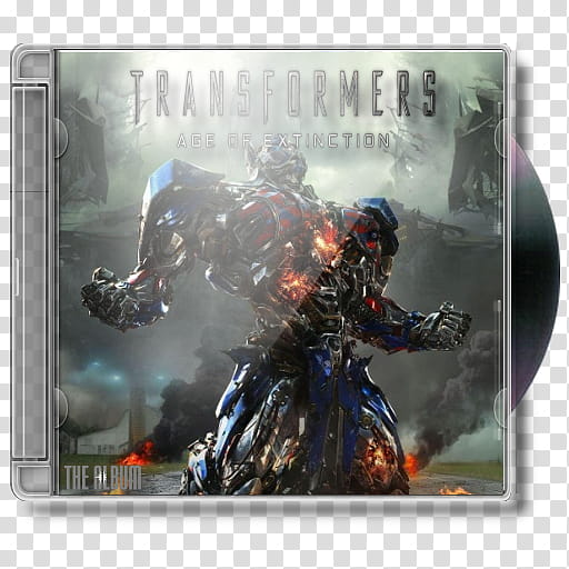 CDs  Transformers Age Of Extinction, Transformers Age Of Extinction  icon transparent background PNG clipart