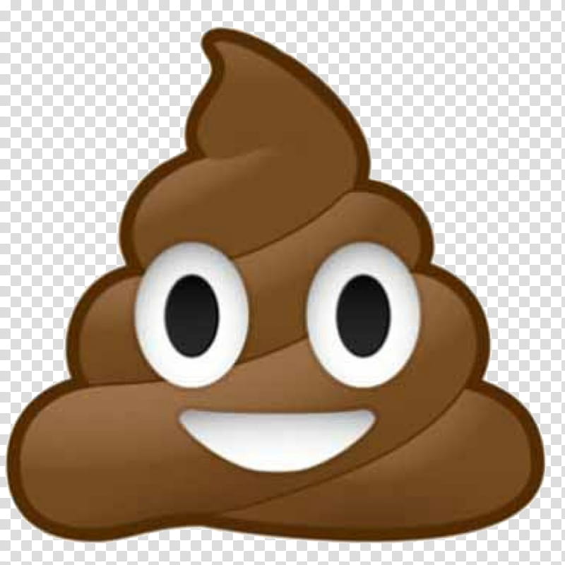 poop emoji transparent background PNG clipart