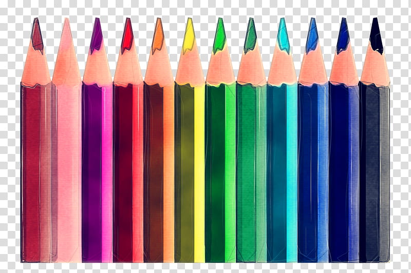 pencil crayon writing implement colorfulness office supplies, Material Property, Tints And Shades transparent background PNG clipart