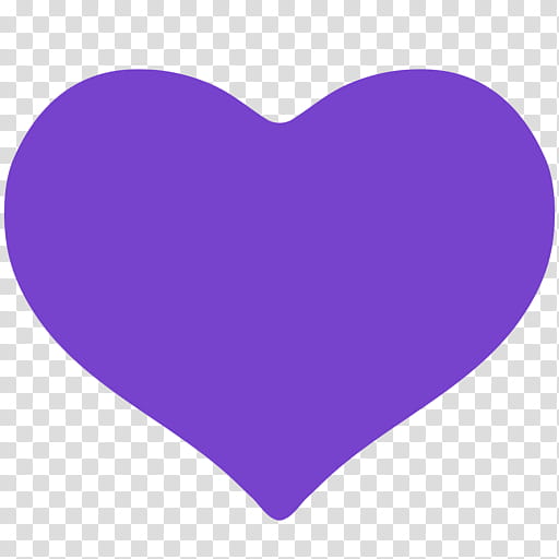 Heart Emoji, Violet, Purple, Purple Heart, Color, Emotion, Magenta, Line transparent background PNG clipart