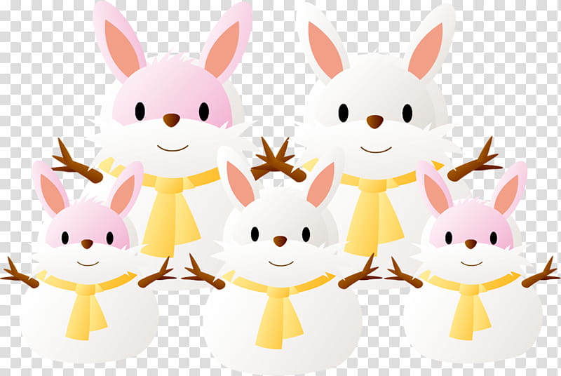 Easter Bunny, Hare, Rabbit, Food, Easter
, Cartoon, Rabbits And Hares, Animal Figure transparent background PNG clipart