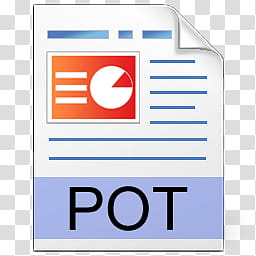 Office FileTypes, EO POT manual transparent background PNG clipart