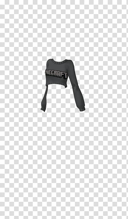 CDM HIPER FULL HD K NO VIRUS  LINK, black Minecraft sweatshirt crop top art transparent background PNG clipart