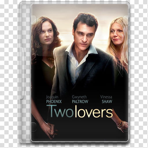 Movie Icon , Two Lovers , Two Lovers DVD case illustration transparent background PNG clipart