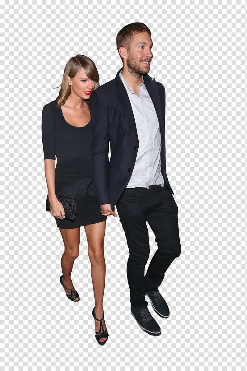 Taylor Swift and Calvin Harris transparent background PNG clipart