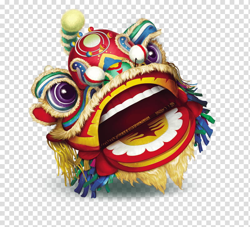 Chinese New Year Lion Dance, Dragon Dance, Chinese Dragon, Logo, Festival, Chinese Guardian Lions, Masque transparent background PNG clipart