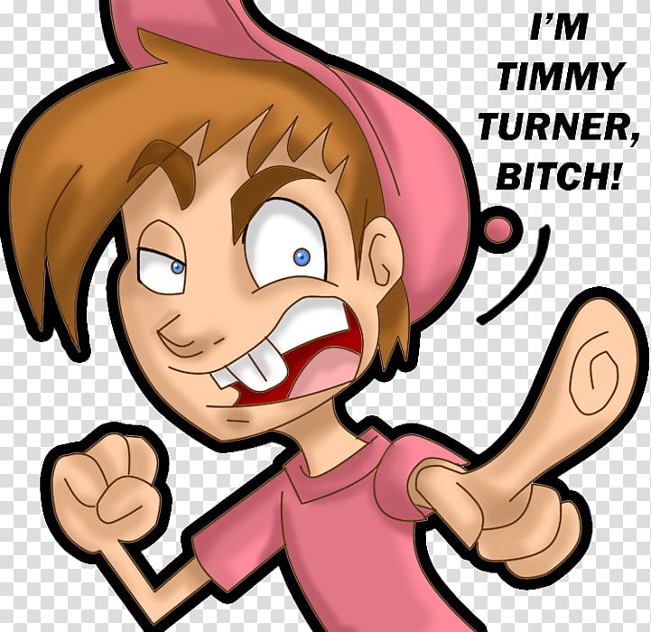 FOP-I&#;M TIMMY TURNER, BITCH, Timmy Turner transparent background PNG clipart