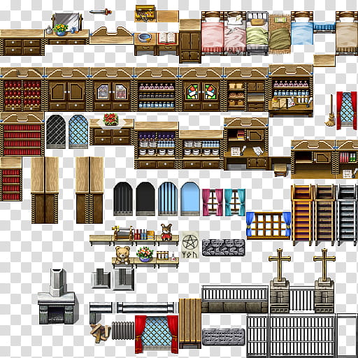 Fancy wooden furniture transparent background PNG clipart