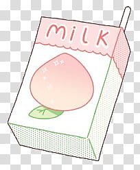 Web Pink Panik, milk box illustration transparent background PNG clipart