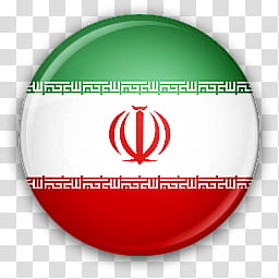 Flag Icons Asia, Iran transparent background PNG clipart