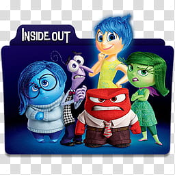 Inside Out  Folder Icon Mega , Inside Out v_x transparent background PNG clipart