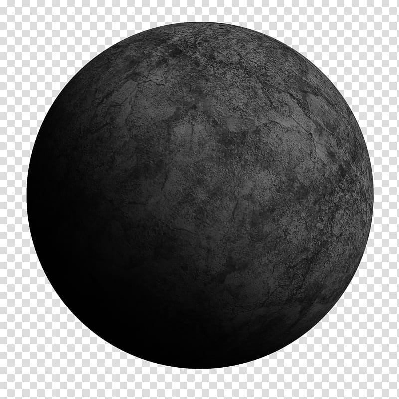Planetary, round black and gray stone transparent background PNG clipart