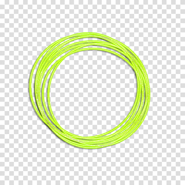 Circulos, round green ring illustration transparent background PNG clipart