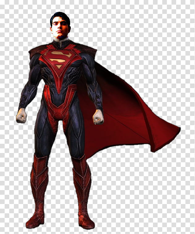 Superman Injustice Render Brandon Routh transparent background PNG clipart