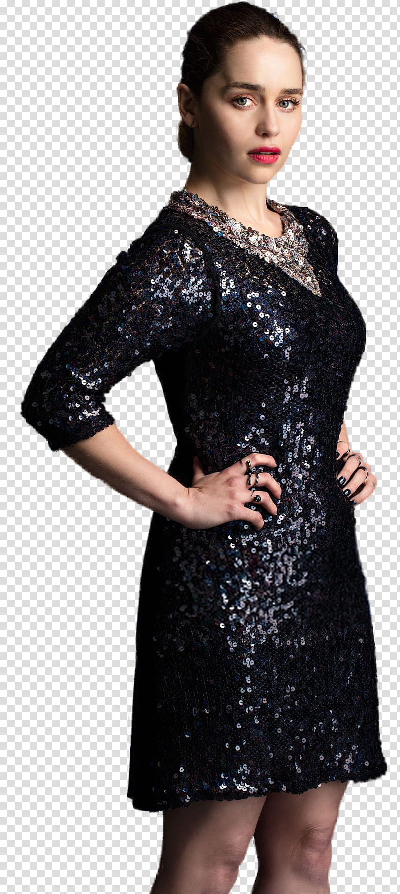 Emilia Clarke transparent background PNG clipart