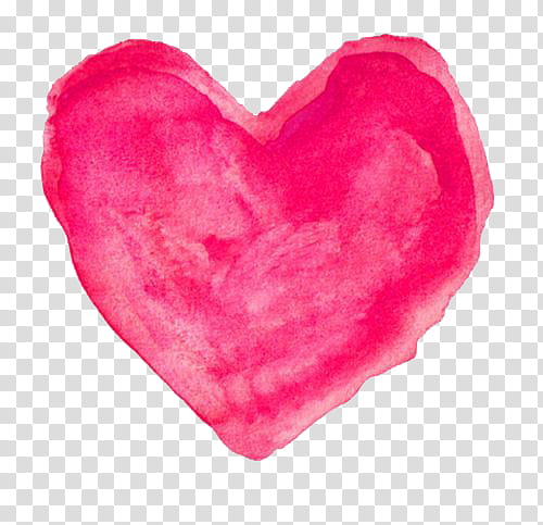 Girly Things s, pink heart painting transparent background PNG clipart