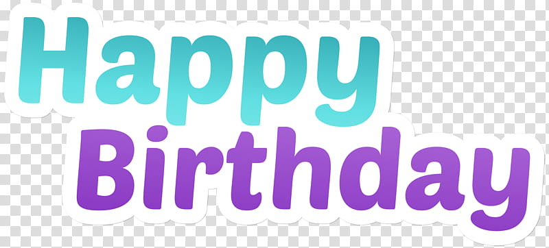 Happy Birthday Logo, Birthday
, Cream Pie, Happy Birthday
, Text, Lyrics, Purple, Letter transparent background PNG clipart