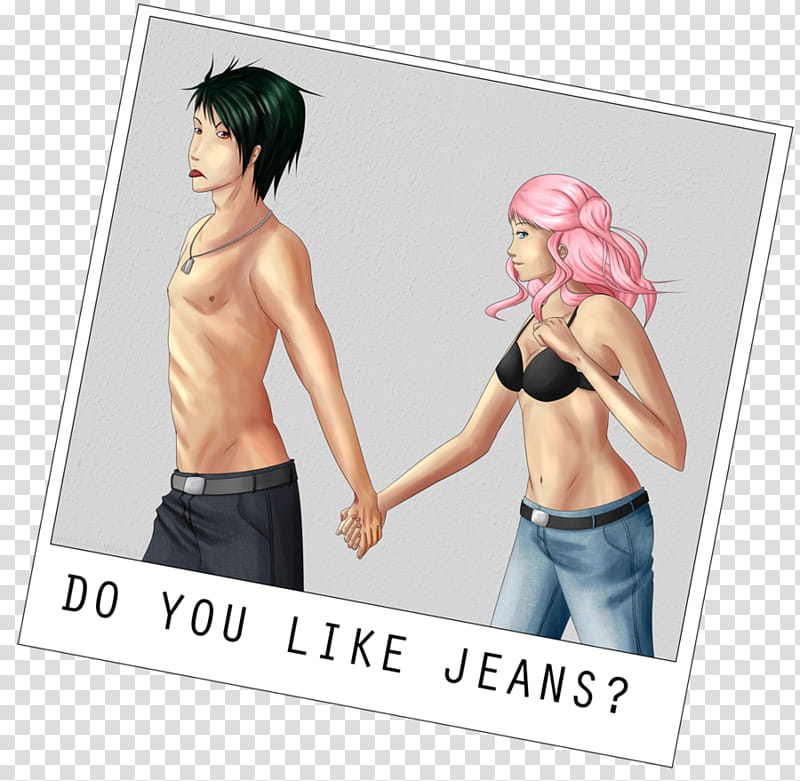 Do you like Jeans? transparent background PNG clipart