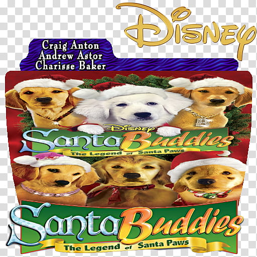 Movie Icon , Santa Buddies, The Legend of Santa Paws () transparent background PNG clipart