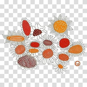 various VI, sunflowers transparent background PNG clipart