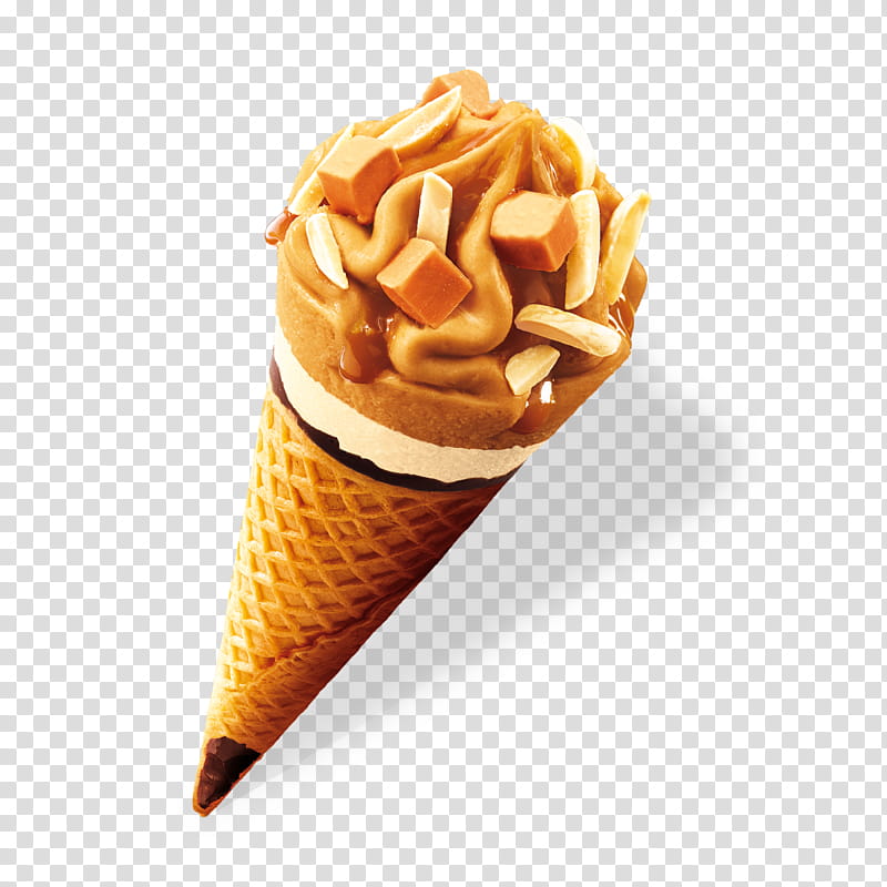 Ice Cream Cone, Ice Cream Cones, Chocolate Ice Cream, Waffle, Frisco, Sundae, Caramel, Hazelnut transparent background PNG clipart