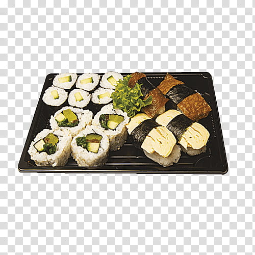 Sushi, Restaurant, I Love Sushi, Makizushi, Tamagoyaki, Vegetarian Cuisine, Japanese Cuisine, Uramakizushi transparent background PNG clipart