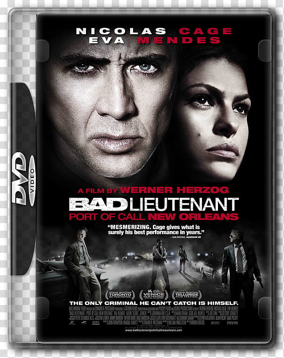 DVD Movie Case Icons, the bad lieutenant transparent background PNG clipart