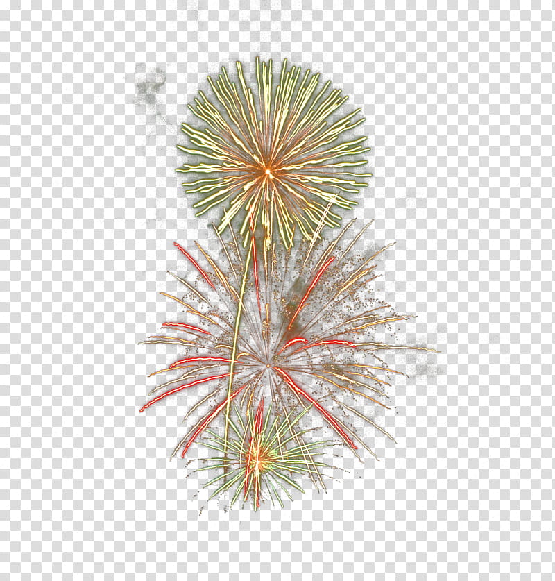 Fireworks Set , yellow and red fireworks transparent background PNG clipart