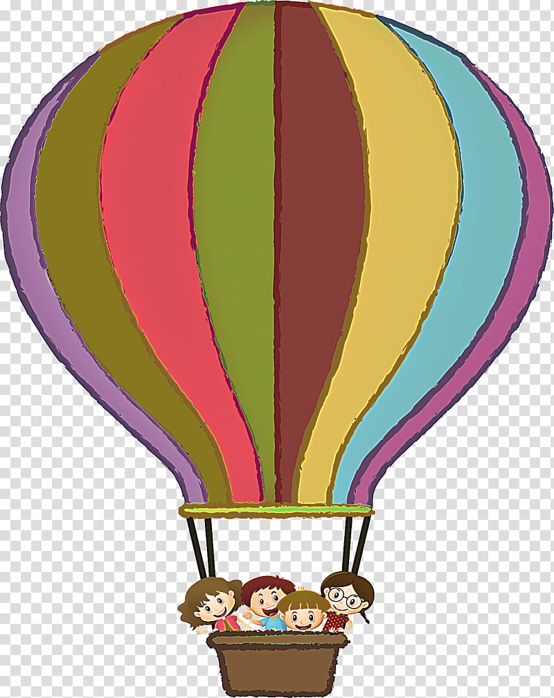 Hot air balloon, Hot Air Ballooning, Vehicle, Aerostat, Frozen Dessert, Magenta, Air Sports transparent background PNG clipart